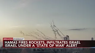 Israel declares state of war, launches retaliation strike after deadly Hamas attacks