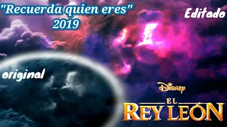 Como debería verse "Recuerda quién eres"-El Rey León 2019