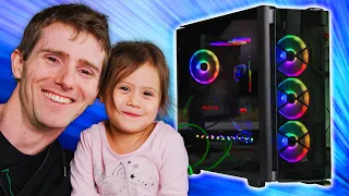 Building a BEAST Gaming Rig with my 3 Year Old....