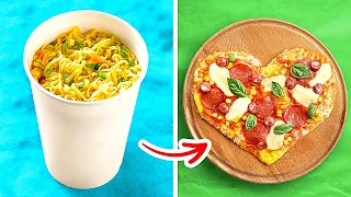 Extremely Delicious Noodle Hacks You Might Try || Amazing Food Frying Ideas by 5-Minute Recipes!