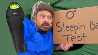 Teton Sports 0 degree Sleeping Bag Test Plus some Chickens