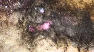 Zooming in on a new image of the Lagoon Nebula from the VST