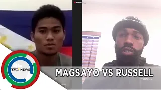 Mark Magsayo, Gary Russell Jr  face off virtually ahead of world title showdown | TFC News USA