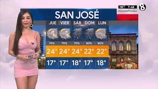 El clima de hoy 08 de junio, con Emily Quiñones