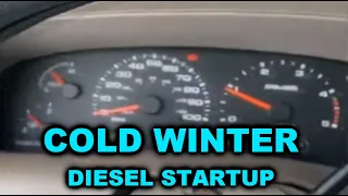 DIESEL ENGINES COLD STARTING Compilation | -35*C | s.3 ep.48 | Odpalanie diesla na mrozie -35*C