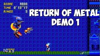 Sonic Mania - Возвращение Метала Демо 1 | Прохождение