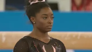 Simone Biles - Floor Podium Training At Tokyo 2021