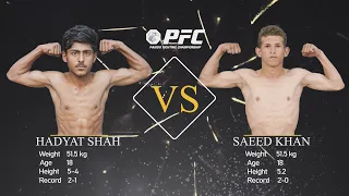 PFC Fight Saeed Vs Hadayat