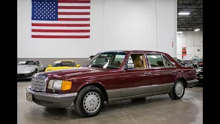 1987 Mercedes Benz 560 SEL Walk Around