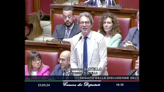 Agostino Santillo in Dichiarazione di voto 23/05/2024