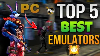 Top 5 Best Emulators for Free Fire (Without Graphics Card) | Low End Pc Android Emulators 2024