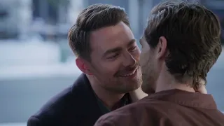 The Holiday Sitter - Ending. Jonathan Bennett & George Krissa Gay Kissing Scene in Hallmark First!!