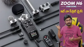 Zoom H6  Unboxing | In Telugu By Sai Krishna