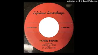 Mickey Monroe and St. James Four - Fannie Brown (1956)