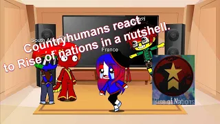 Countryhumans react to "Rise of nations in a Nutshell