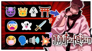 Jujutsu Kaisen Quiz 😎🕹 | Guess The Character ⛩️ | Guess The Jujutsu Kaisen Character By Emojis