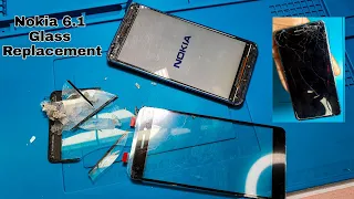 Nokia 6.1 Cracked Screen Restoration - Glass Replacement