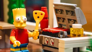 "New Barbeque Pit" Lego Simpsons Animation