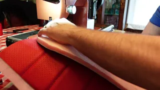 1977 Camaro Z28 Part 333: Upholstery Pt 2: Sewing the rear seat bottom