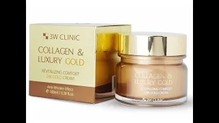 Skin Whitening cream/ 3W Clinic Collagen and Luxury Gold Cream