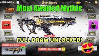 Buying Mythic AK117 Grim Ending full Draw | Grim Ending Mythic full Draw Cod Mobile