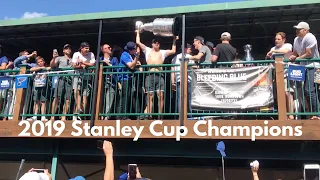 Stanley Cup Champion Blues at OB Clark's