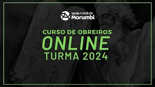 Curso de Obreiros – Aula 10: Oração - Pr. Edson Shori - 30/04/2024