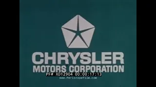 SELLING CARS TO WOMEN   1970s CHRYSLER MOTORS SALESMEN EDUCATION FILM  XD12904