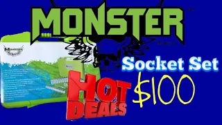 Monster Tools $100 Socket Set Sale