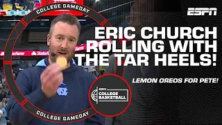 JWill on the UNC-Duke matchup: "I'm nervous!" 😅 Eric Church rolls with the Heels‼️| College GameDay