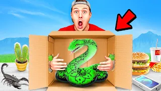 EXTREME What's In The Box Challenge!