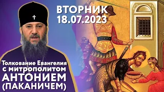 Толкование Евангелия с митр. Антонием (Паканичем). Вторник, 18 июля 2023 года.