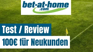 Bet-at-home Test » Wettanbieter Review | Sportwetten Bonus | App | Quoten | Wettsteuer | Cashout