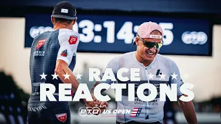 Jan Frodeno & Top Men React | 2023 PTO US Open Men's Race 🎙