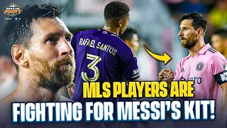 MLS players are FIGHTING each other for Messi's Kit! 😅