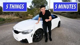 5 Things You Didnt Know About The BMW M4 In 5 Minutes