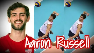 Biografi Aaron Russell | Pemain Bola Voli Timnas Volleyball Amerika