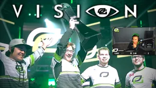 Shotzzy Reacts To OpTic Winning COD CHAMPS! Infinite Warfare (Vision)