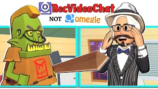 OMEGLE IS ON REC ROOM | RecVideoChat