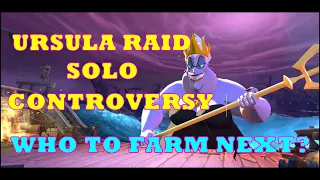 Disney Sorcerer's Arena - Ursula Raid Solo Controversy and Farming Strategy
