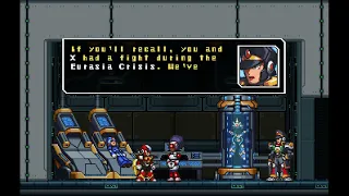 Megaman X Corrupted after zero's intro stage cutscene story 🔥