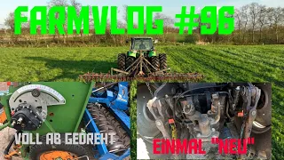 FarmVLOG:#96 Vorbereitung Getreide Aussaat / Striegeln / neues zugmaul für den 6.31