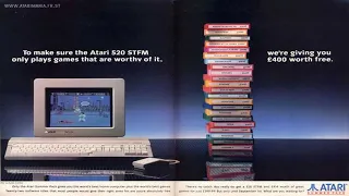 🎧 RETRO GAMES RADIO 🎧 - ATARI ST / STE MUSIC MIX!  (Music from 16-bit Atari Computers)