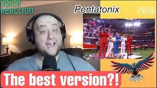 PTX "CFP 2023 National Anthem" | Voice Teacher Reaction