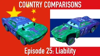 Liability | Country Comparisons | Episode 25 (China vs Thailand) Mattel Disney/Pixar Cars 3