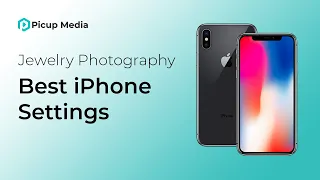 iPhone X settings for Jewelry Photography inside of GemLightbox