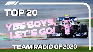 Top 20 F1 Team Radio Moments of 2020!