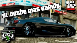 GTA V Online - El nuevo vehiculo mas rapido de todos!!!