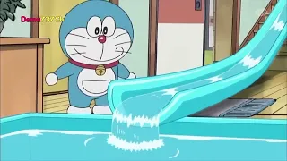 Doraemon Bahasa Indonesia 2023 No Zoom - Seluncuran Air Di Bukit Belakang Sekolah