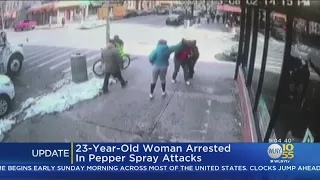 Woman, 23, Arrested In String Of Unprovoked Pepper Spray Attacks